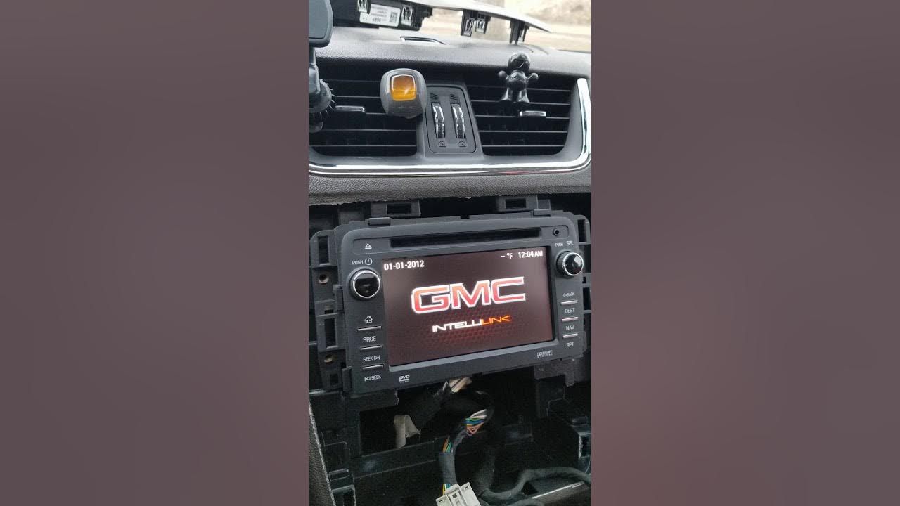 2014 GMC Acadia Denali Radio Problem YouTube