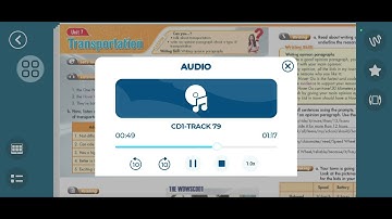 TA I LEARN SMART WORLD 7 Unit 7: Transportation Lesson 3 Listening trang 58