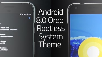 Android Oreo Dark/Black Theming Without Root (Pixel/Nexus6p/5x) HD Substratum