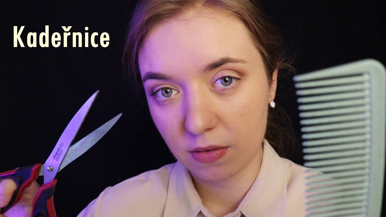 ASMR CZ Milá kadeřnice ✂️