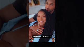 Khadeen and Devale Ellis Celebrate 13 Years Of Love + Marriage 🥂 💍 #shorts #devaleellis #shortsfeed