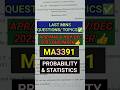 Probability & Statistics(MA3391)#ma3391 #probability#statistics #ai_ds #m4 #m3 #maths#annauniversity