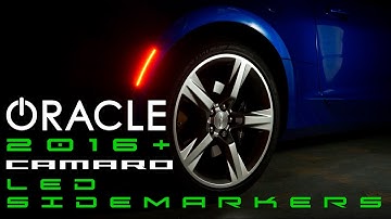 ORACLE 2016+ Chevy Camaro LED Sidemarkers Install Guide