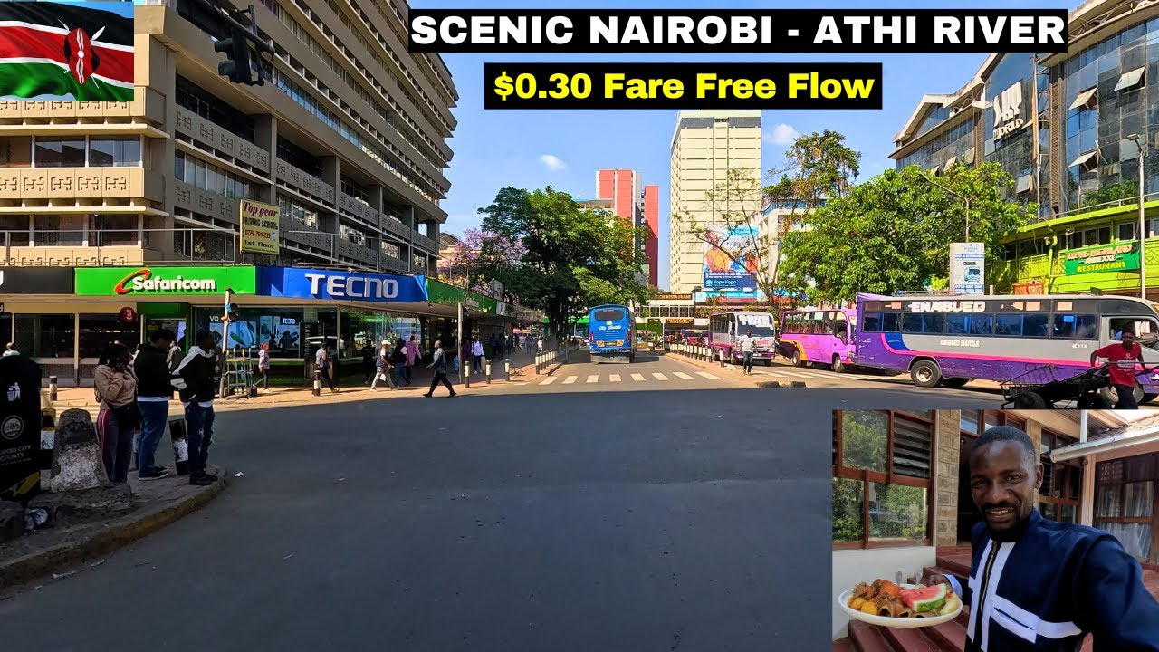 Живописный Найроби — река Ати: невероятная 38-минутная поездка