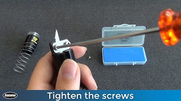 Summa F Series Tutorial: How to replace a single edge knife