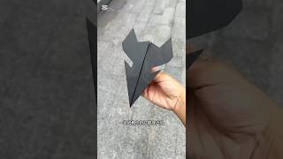 ✈️making a aeroplane with black paper #craft