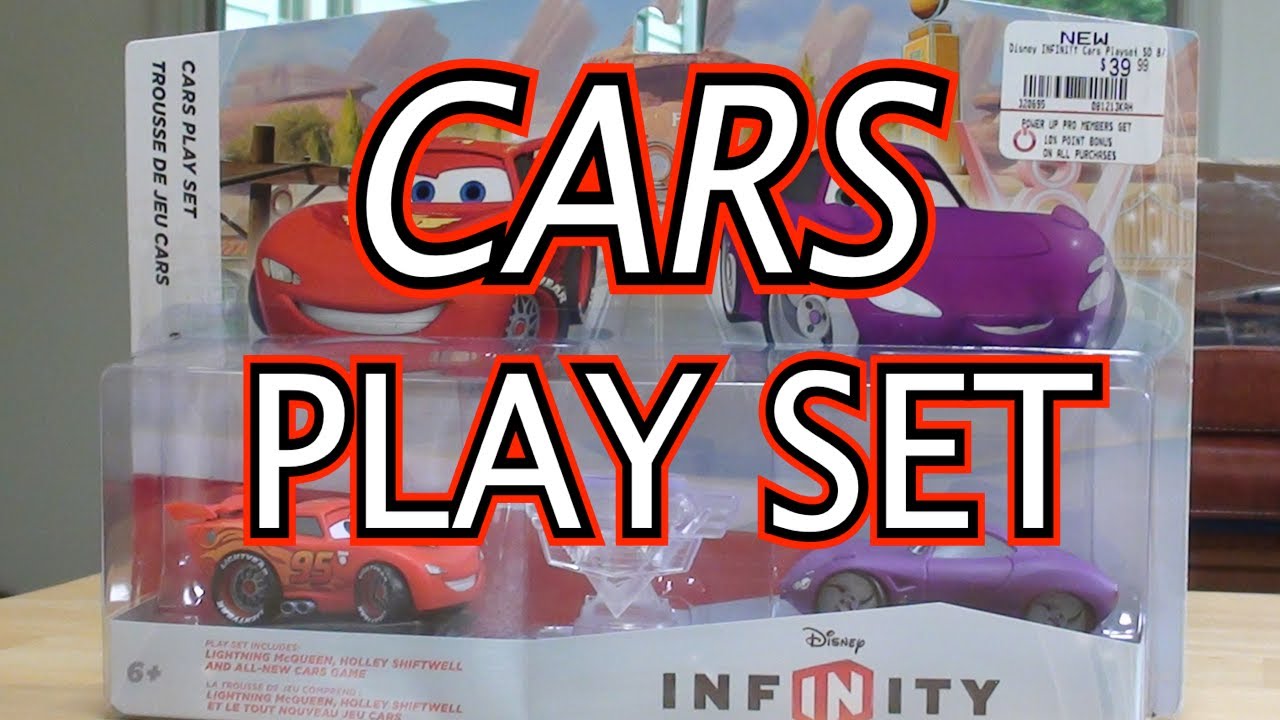 Disney Infinity Cars Play Set Unboxing YouTube