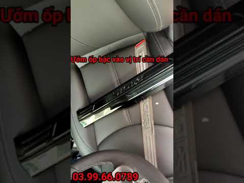 Video Hướng dẫn dán ốp bậc inox chống xước các dòng xe - youtube