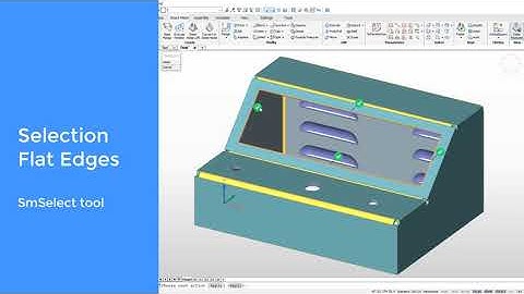 How to Use Smart Selection on Sheet Metal Parts - BricsCAD Mechanical