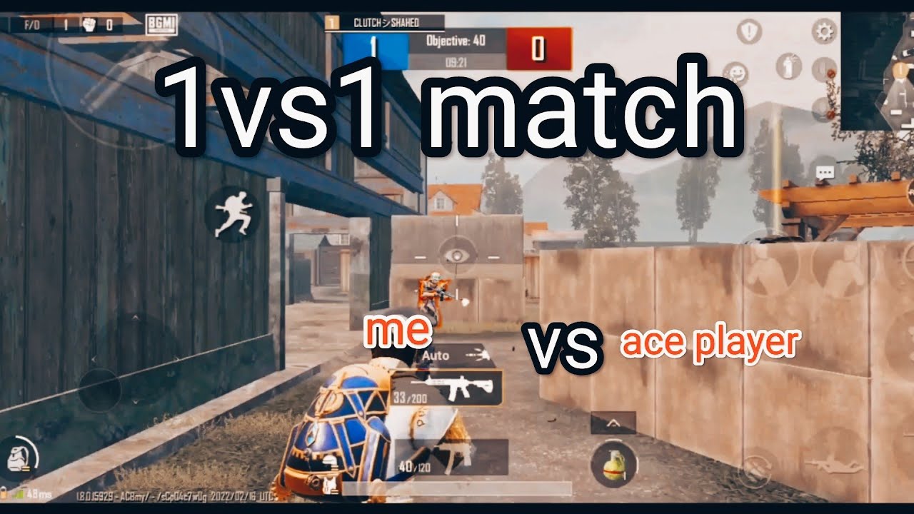 1vs tdm match against ace player |only head |