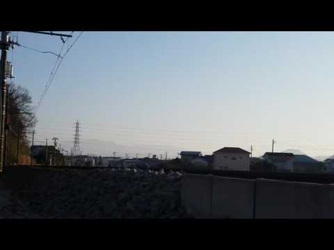 伊豆箱根鉄道3000系3001F ラブライブサンシャインラッピング電車 大場〜三島二日町間通過