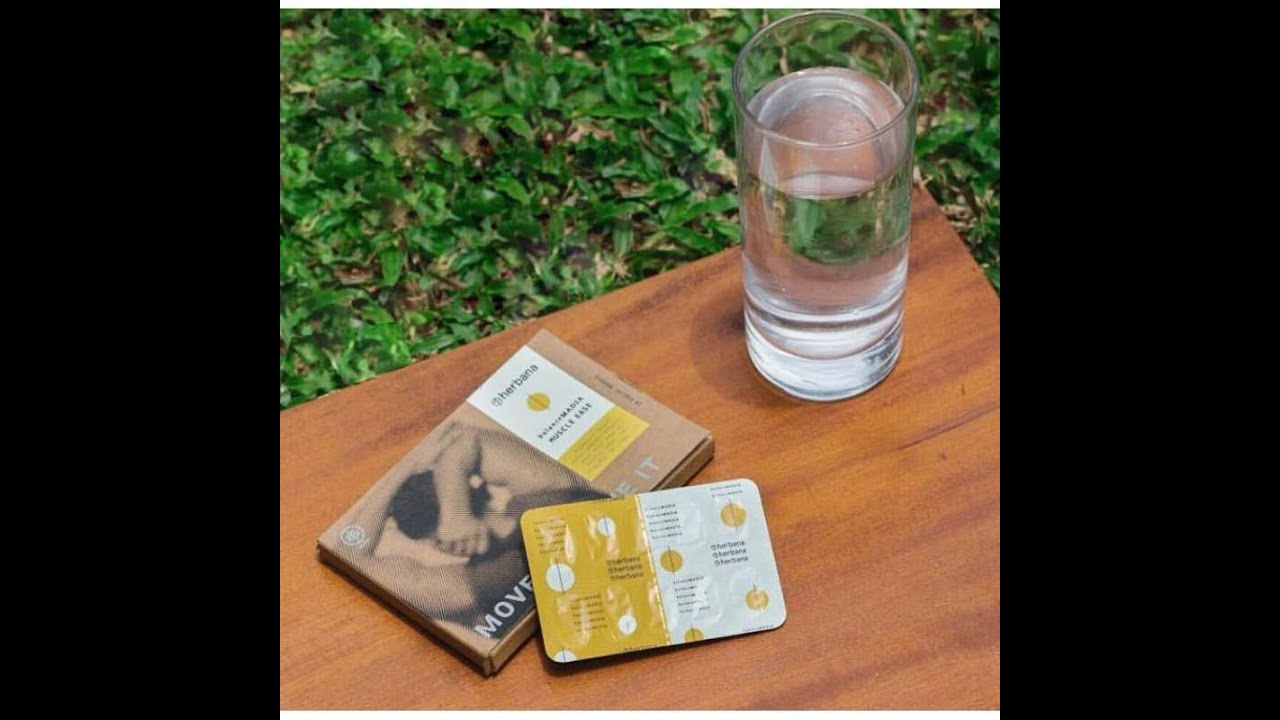 Herbana Balance Madia Muscle Ease 10 Kaplet Original BPOM, untuk
