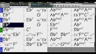 Backing Track - I Understand Mabel Wayne, Kim Gannon Ab 84 Bpm Swing Ballad