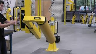Wide roll handling, Dotec RH150xxL, Cap 150Kg:330Lb