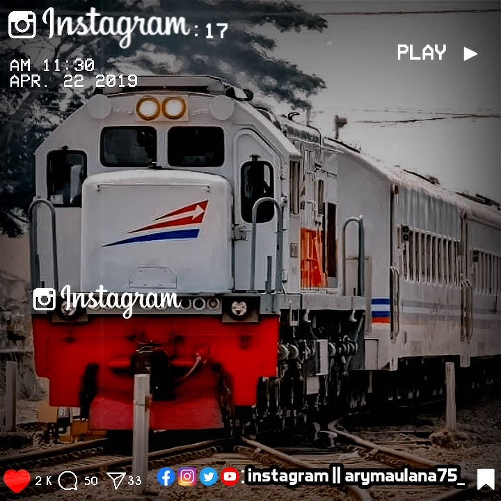 Story wa versi kereta api (30 detik)