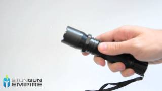 StunTec Tactical Flashlight Stun Gun Review (10 Million Volts) - Taser, Self Defense