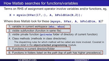 Advanced Functions in Matlab: Part 7 (of 8)