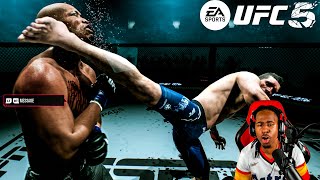 The Cleanest UFC 5 Player In The World! | (Stephen Thompson Gameplay)