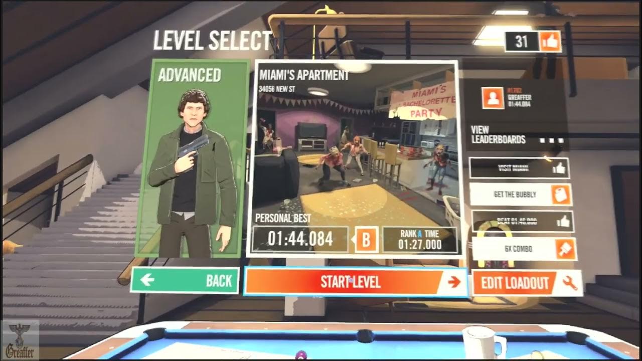 ZOMBIELANDHeadshot Fever Reloaded VR2 ADVANCED Miami's Apartment