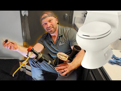 How to FULLY REBUILD A ONE PIECE KOHLER Toilet! thumbnail