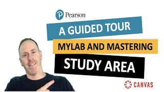 Guided tour of MyLab and Mastering Study Area for Biology Non-Majors screenshot 2