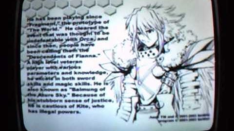 .Hack// (Part 1-4): Extras 2: DVD Volume 2 1/3