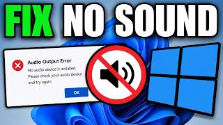 How To Fix No Sound After Windows 11 Update