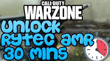 HOW TO UNLOCK RYTEC AMR IN 30 MINUTES! *NEW SNIPER* [SUPER FAST]
