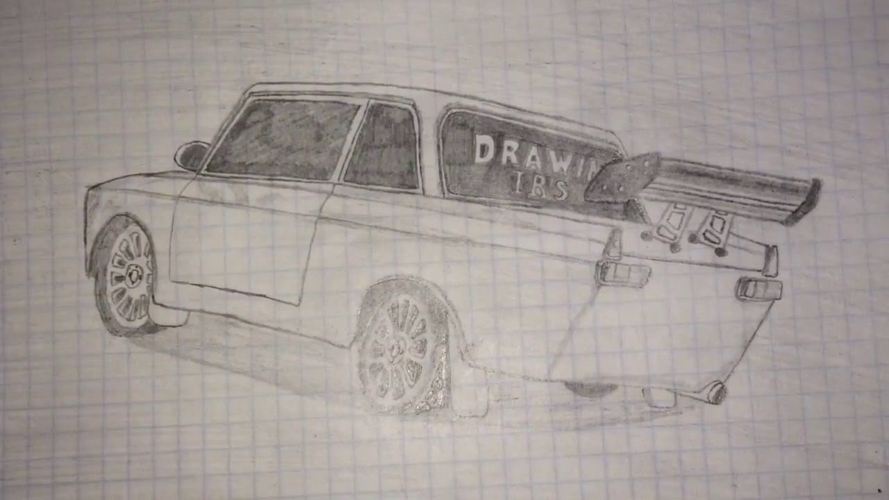 Как нарисовать машину москвич карандашом поэтапно - лучшие видеоуроки в ...