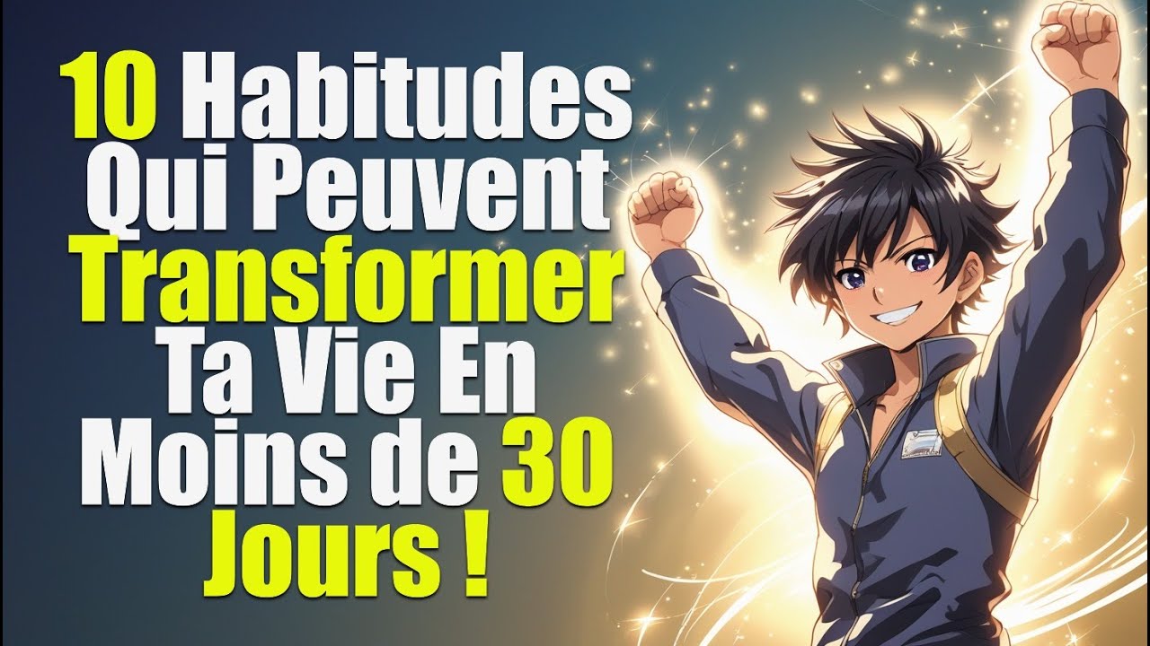 10 Habitudes Qui Peuvent Transformer Ta Vie En Moins de 30 Jours ! # ...