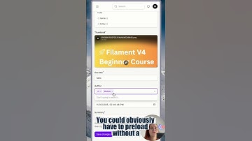 Selecteer kolom en selecteer veld #filamentphp #laravel