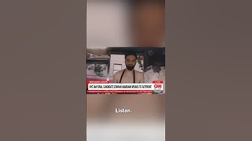 Cringeworthy moment: NYC mayoral candidate Zohran Mamdani