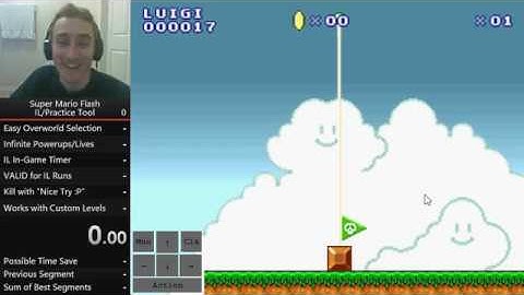 IL/Practice Tool Demo for Super Mario Flash 1 (V 3.0)