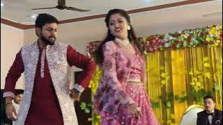 sajan tumse pyaar ki ladai mein and kesaraiya | wedding dance performance | couple dance |