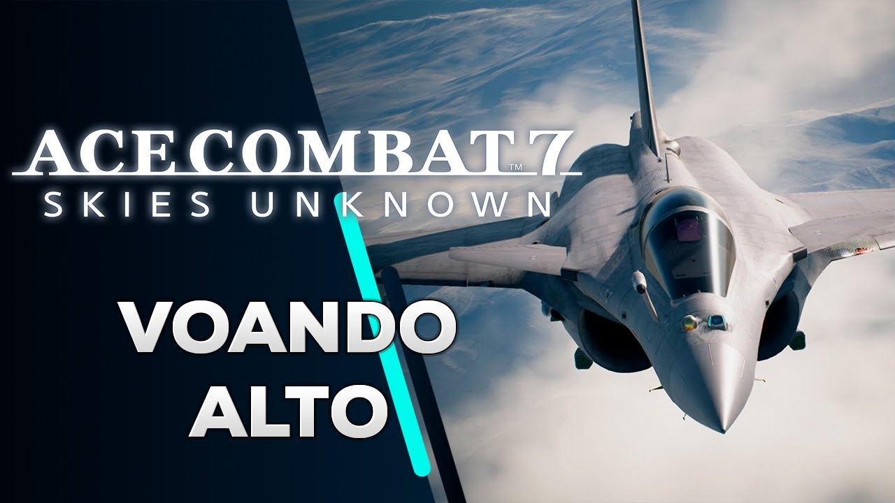 Gameplay Ace Combat 7 PS4 Xbox One e PC jogo de avião 