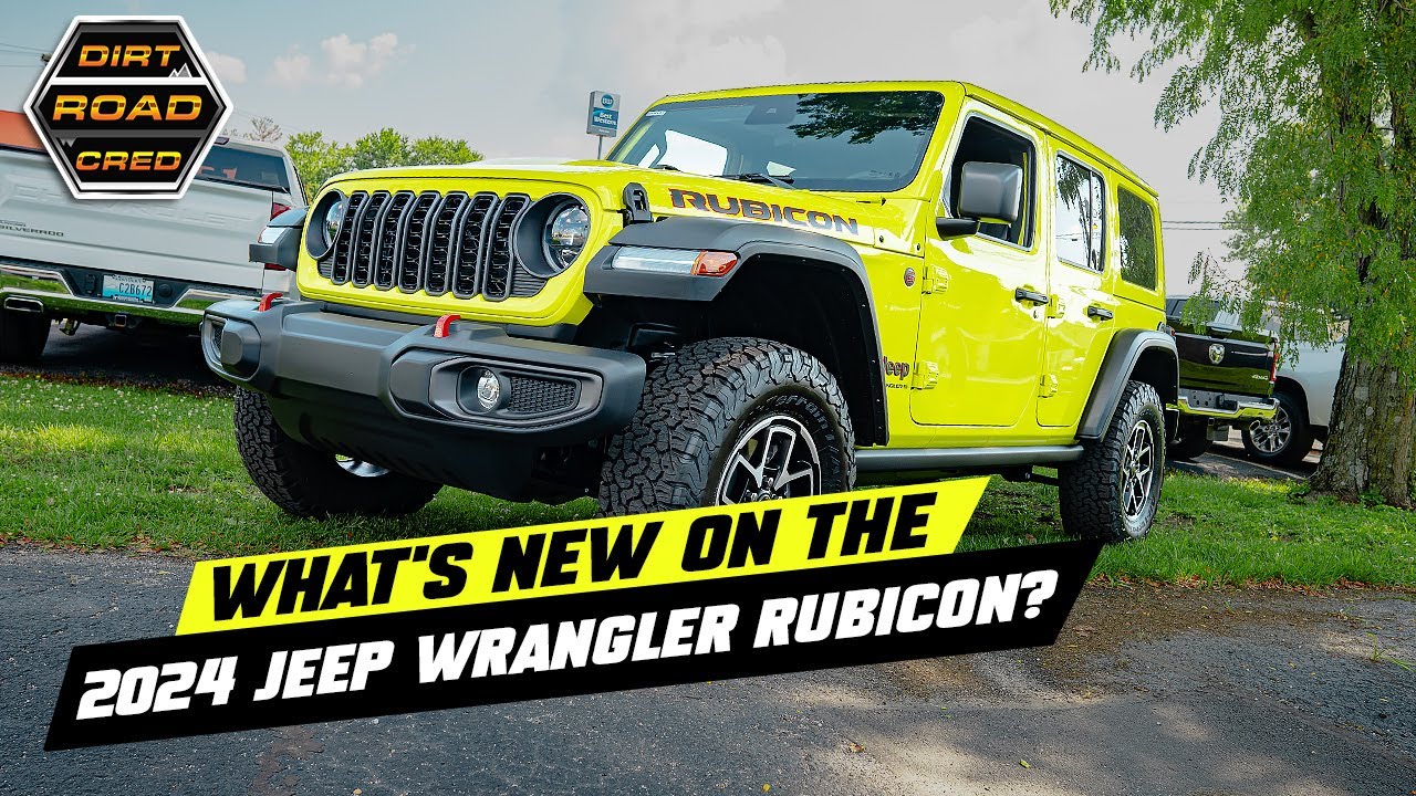 What's New on the 2024 Jeep Wrangler Rubicon? YouTube