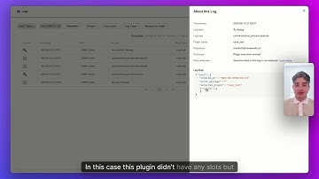 Troubleshoot Agent Studio Plugins With The Logs App