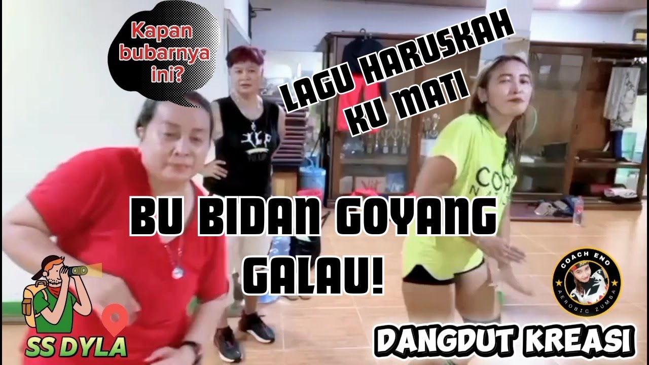 Bu Bidan Tampil Total! Senam Dangdut “Haruskah Ku Mati” Bikin Semua Goyang! ¦¦ SENAM DANGDUT KREASI