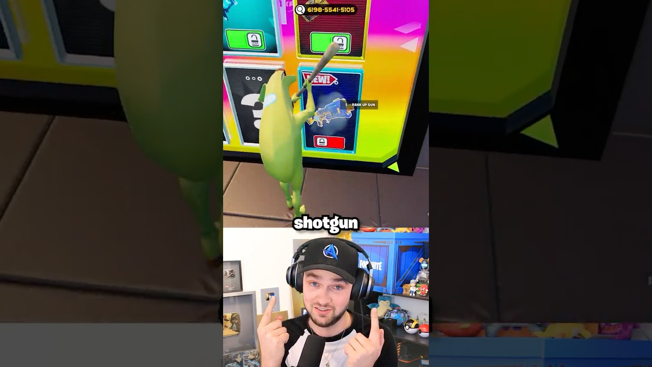 LEAKING the Rank Up Shotgun in Fortnite!