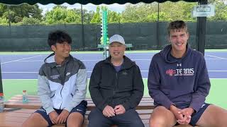 HUGO HASHIMOTO VS JAMES WATT MEN'S OPEN SINGLE FINAL AT MEMORIAL TOURNAMENT MARIN TENNIS CLUB screenshot 1