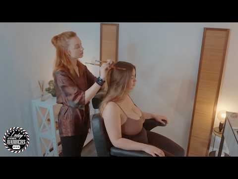 Warm Hands ASMR Massage by Barber Lady Angelica for Curvy Girls