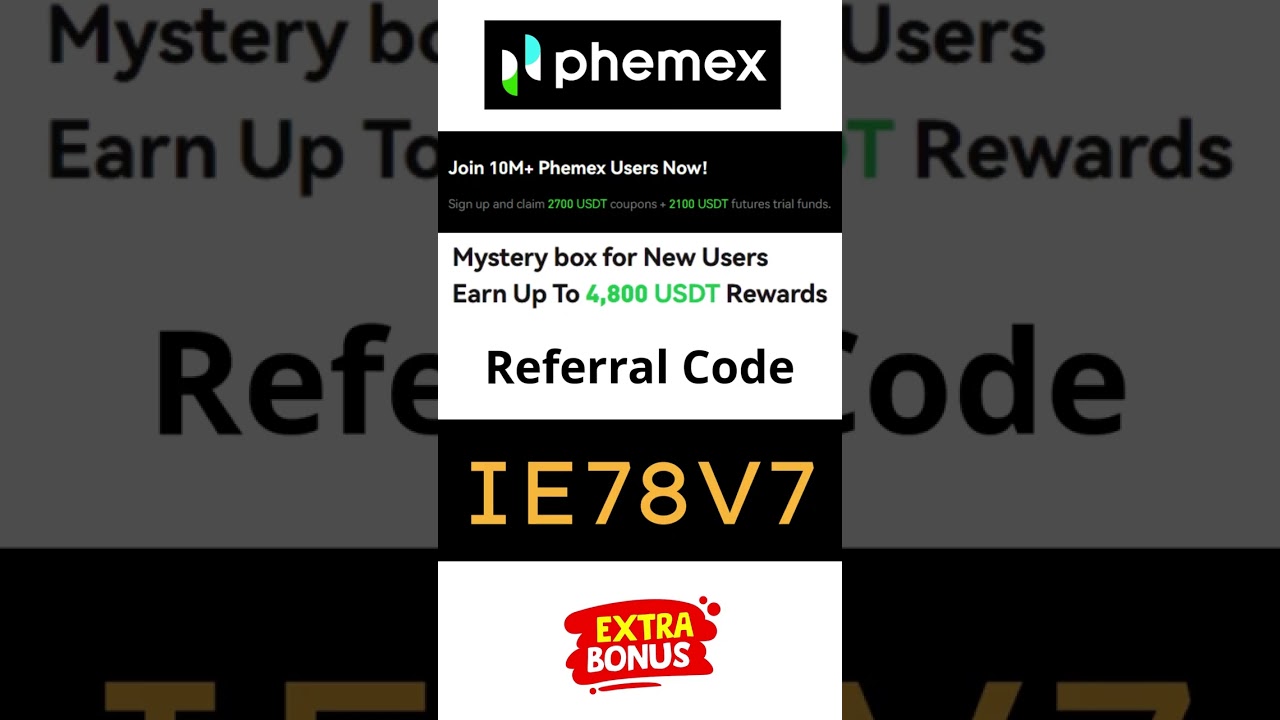 Phemex Referral Link IE78V7 – Easy Registration for New Users