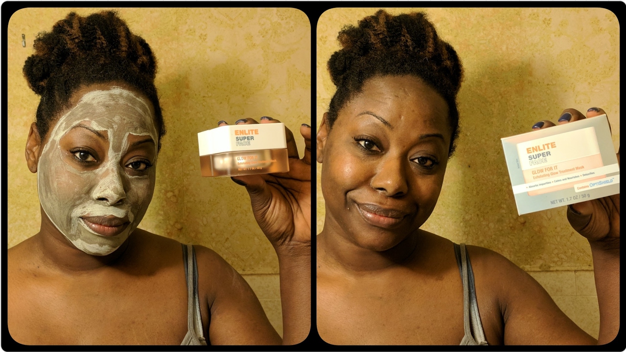 #BeautyWithDee:  Enlite Super Face | Glow For It Exfoliating Glow Treatment Mask