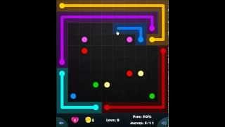 flow game facebook - 10 x 10 mania level 8 Connect the dots