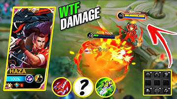 WTF DAMAGE!!!😱BEST 3 ITEM FOR CHOU USERS /MUST TRY!!/ MLBB
