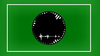 Green screen Audio Spectrum Visualizer | Visualizer with Heart Beat & normal Bars