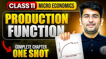 PRODUCTION FUNCTION CLASS 11 🔥 ONE SHOT | Microeconomics Chapter 5 Explained by Jatin Sir