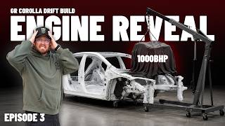 WE PUT A 1000BHP ENGINE IN A GR COROLLA - GR Corolla Drift Build Episode 3