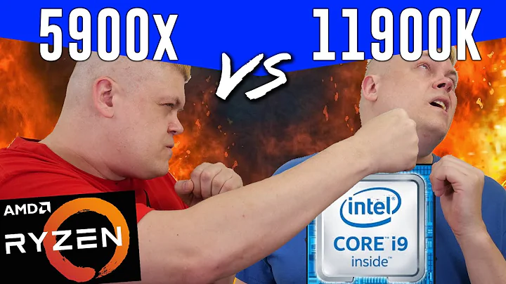 Intel vs AMD: Core i9-11900K vs AMD 5900X - Gaming, Productivity, and More!