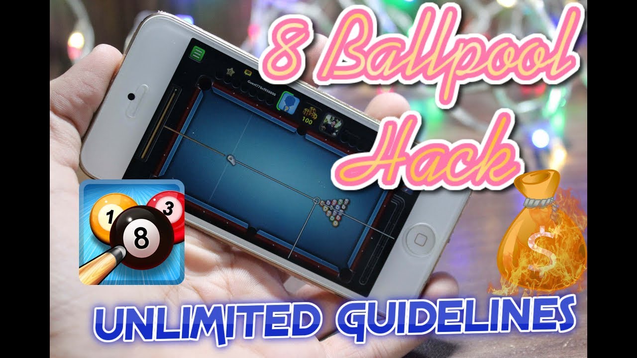 How to Hack 8-Ball Pool to Show Infinite Guidelines on iOS 11